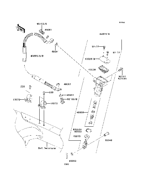 Rear Master Cylinder