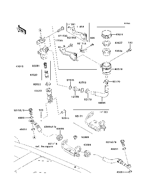 Rear Master Cylinder