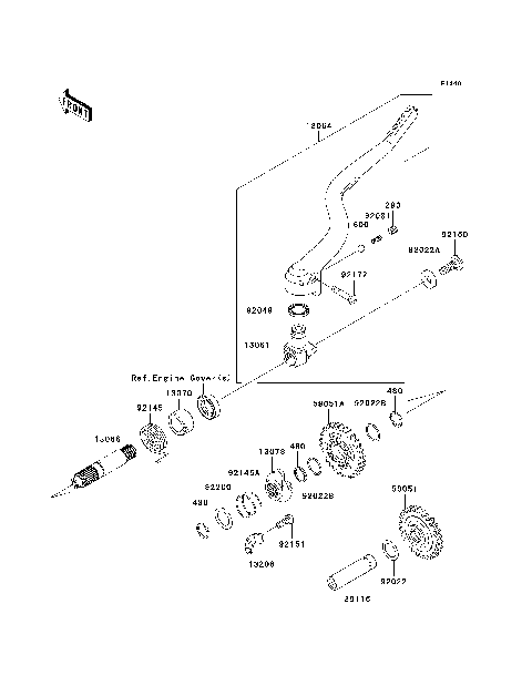 Kickstarter Mechanism