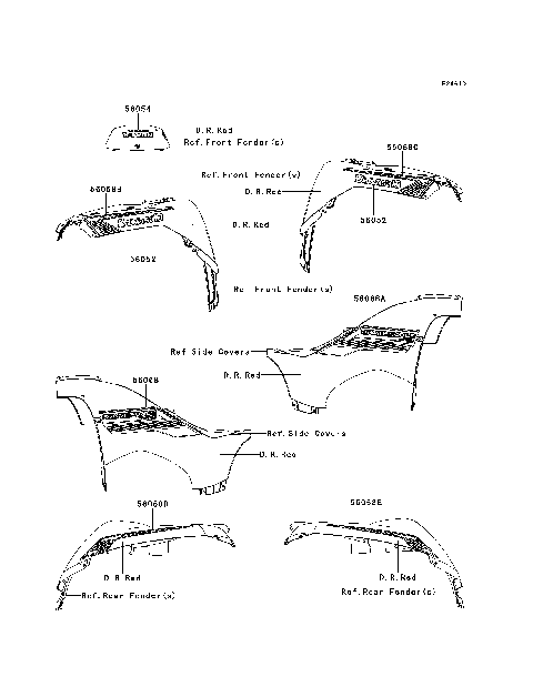 Decals(D.R.Red)(D9F)