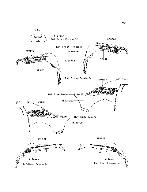Decals(W.Green)(D9F)