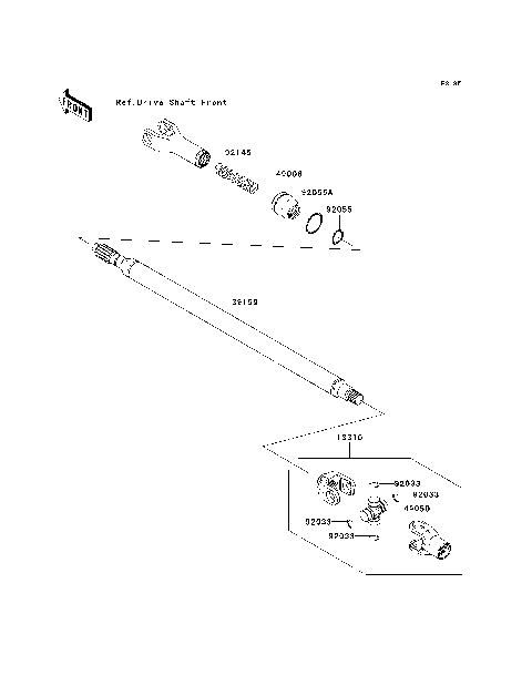 Drive Shaft-Propeller