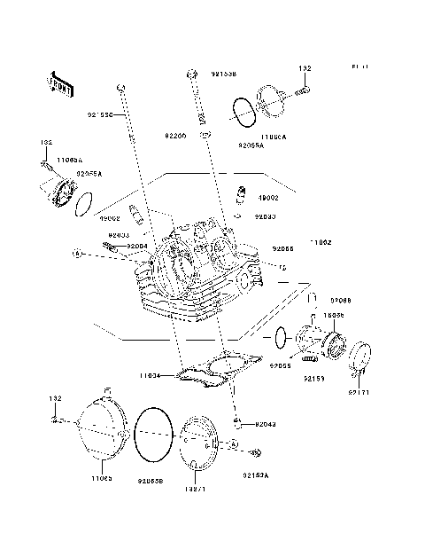 Cylinder Head(A8F-A9FA)