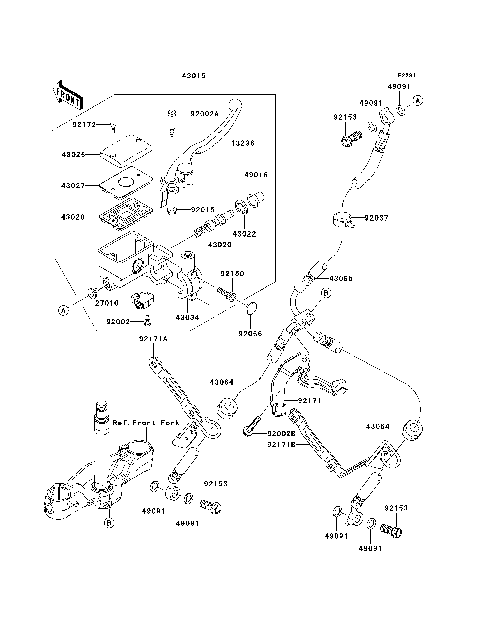 Front Master Cylinder