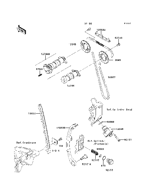 Camshaft(s)/Tensioner