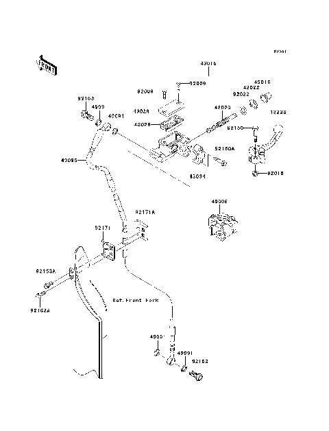 Front Master Cylinder