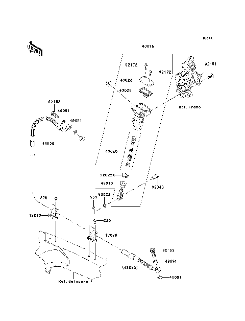 Rear Master Cylinder