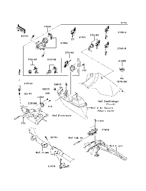 Ignition Switch/Locks/Reflectors