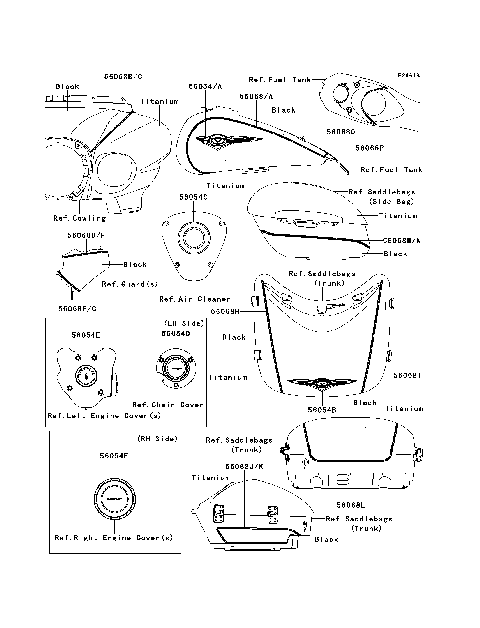 Decals(Titanium/Black)(A9FA)
