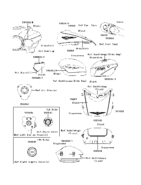 Decals(Black/Graystone)(ACF)