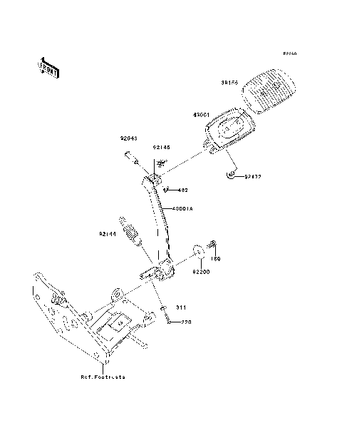 Brake Pedal/Torque Link
