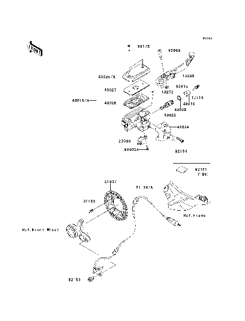 Front Master Cylinder