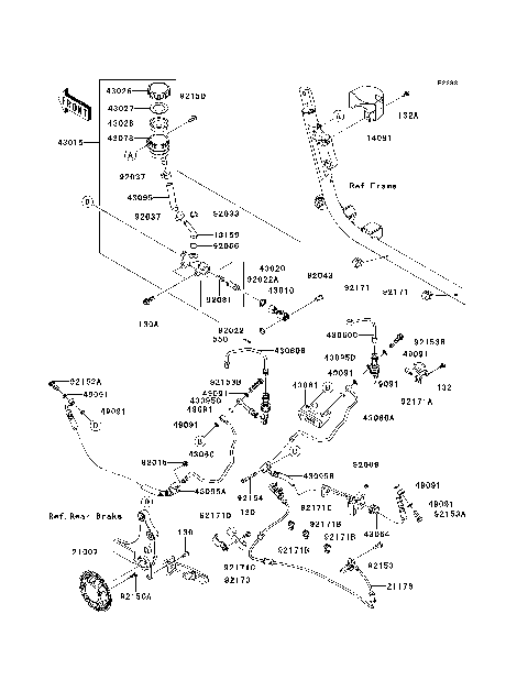 Rear Master Cylinder(B9F/B9FA)