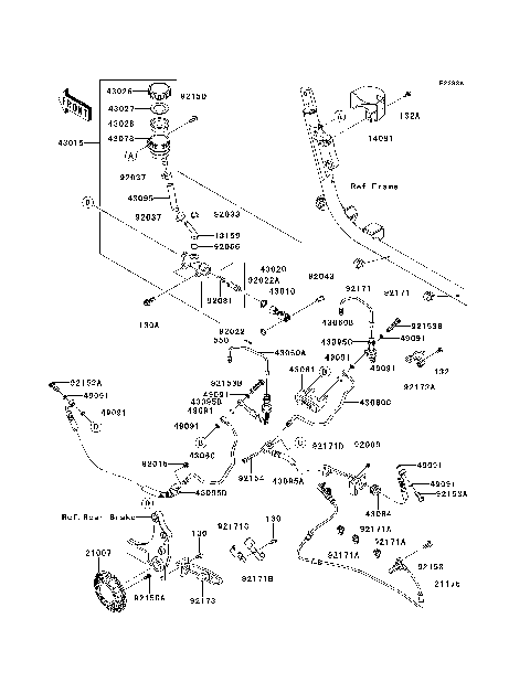 Rear Master Cylinder(BAF-BCF)