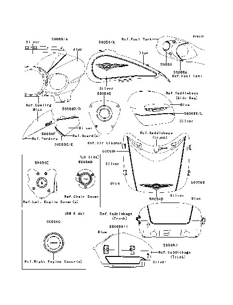 Decals(Blue/Silver)(BBF)(CA,US)