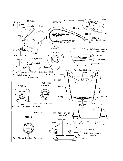 Decals(Ebony/Gray)(BBF)