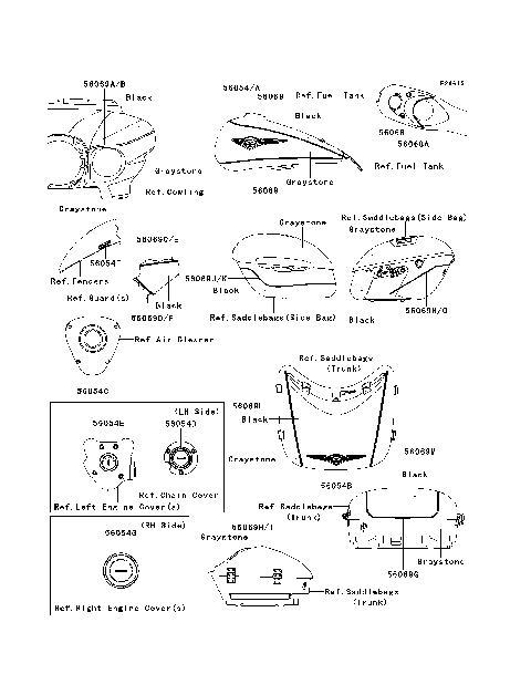 Decals(Black/Graystone)(BCF)