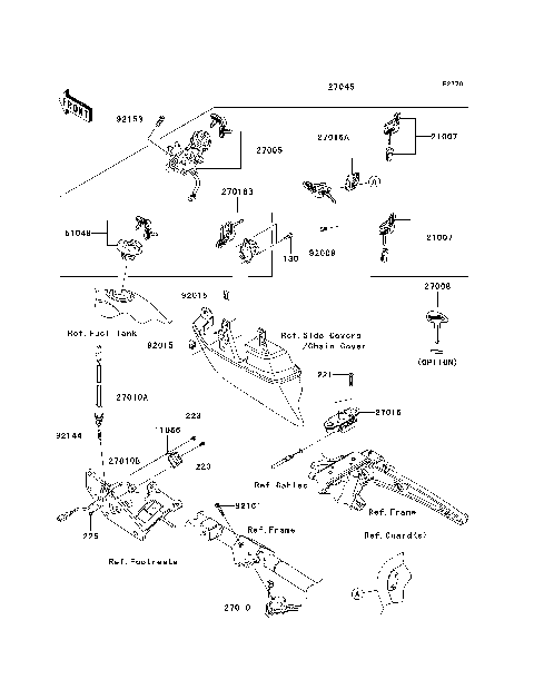 Ignition Switch/Locks/Reflectors