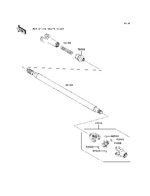 Drive Shaft-Propeller