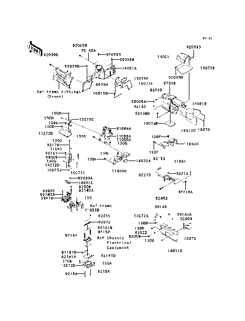 Frame Fittings(Rear)