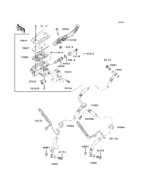 Front Master Cylinder