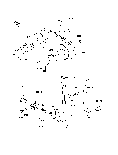 Camshaft(s)/Tensioner