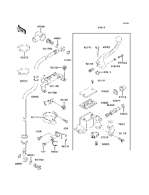 Front Master Cylinder