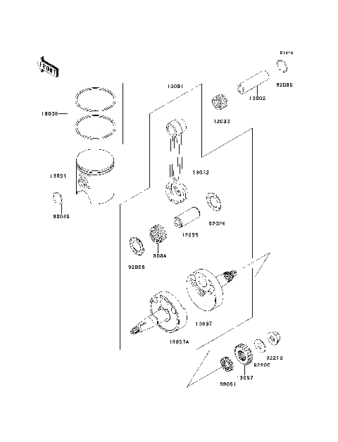 Crankshaft/Piston(s)