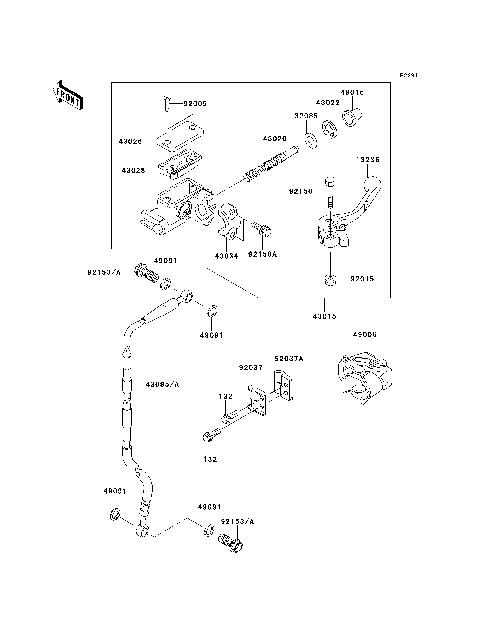 Front Master Cylinder