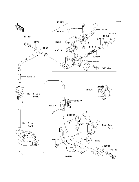 Front Master Cylinder
