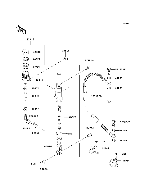 Rear Master Cylinder