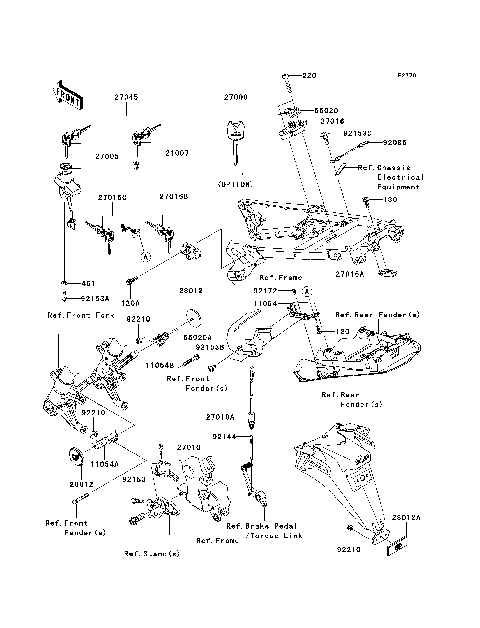 Ignition Switch/Locks/Reflectors