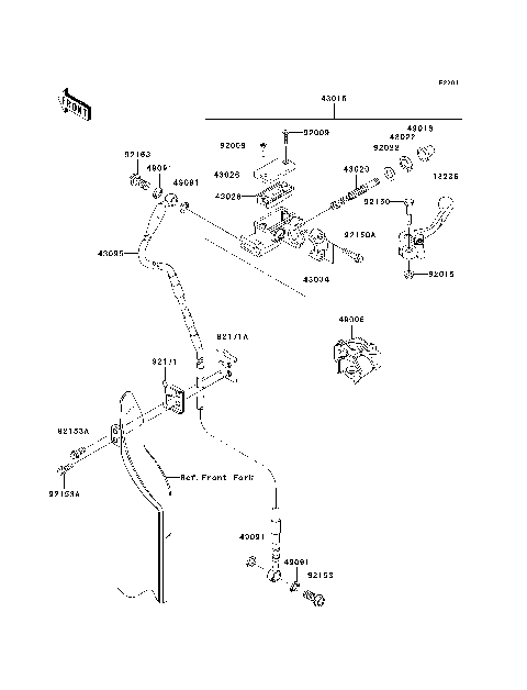 Front Master Cylinder