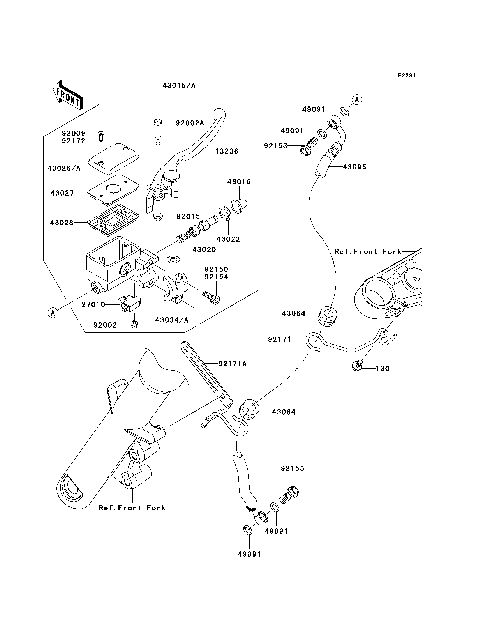 Front Master Cylinder