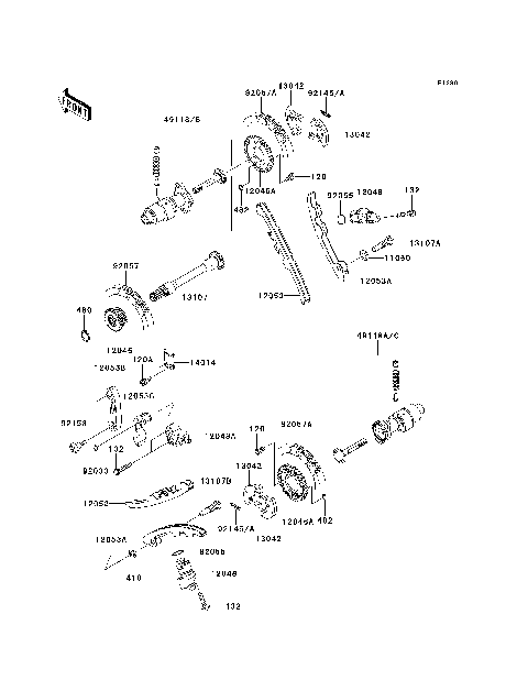 Camshaft(s)/Tensioner