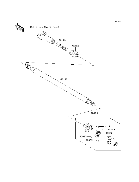 Drive Shaft-Propeller