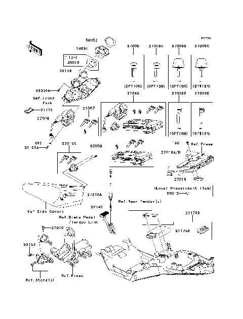 Ignition Switch/Locks/Reflectors