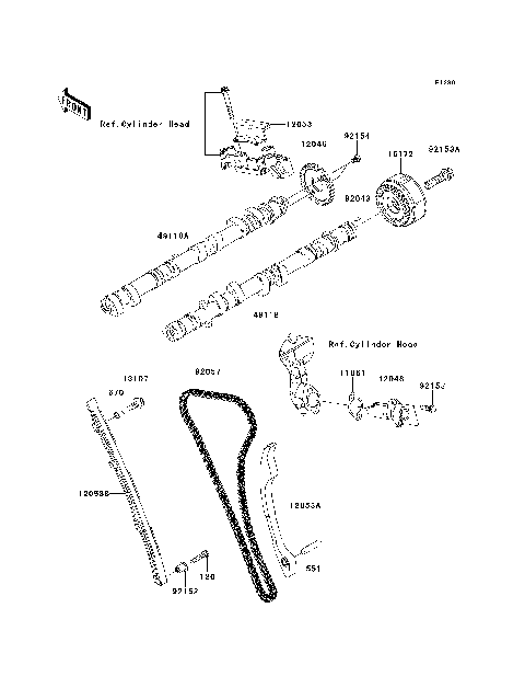 Camshaft(s)/Tensioner