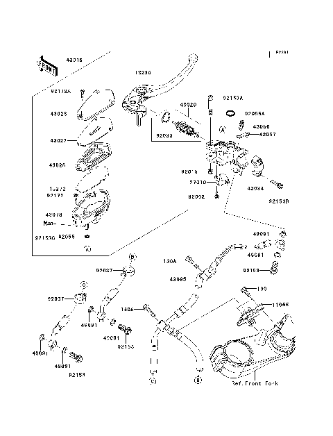 Front Master Cylinder