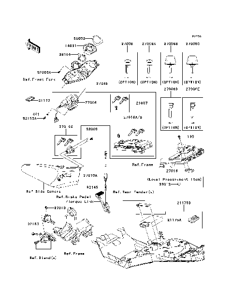 Ignition Switch/Locks/Reflectors