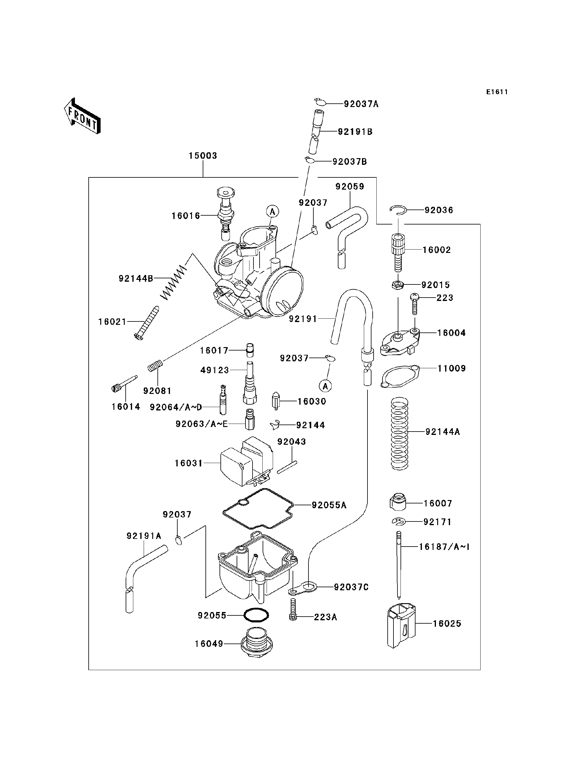 2011 Kawasaki Motorcycles Parts-Finder Diagrams | RJ Powersports