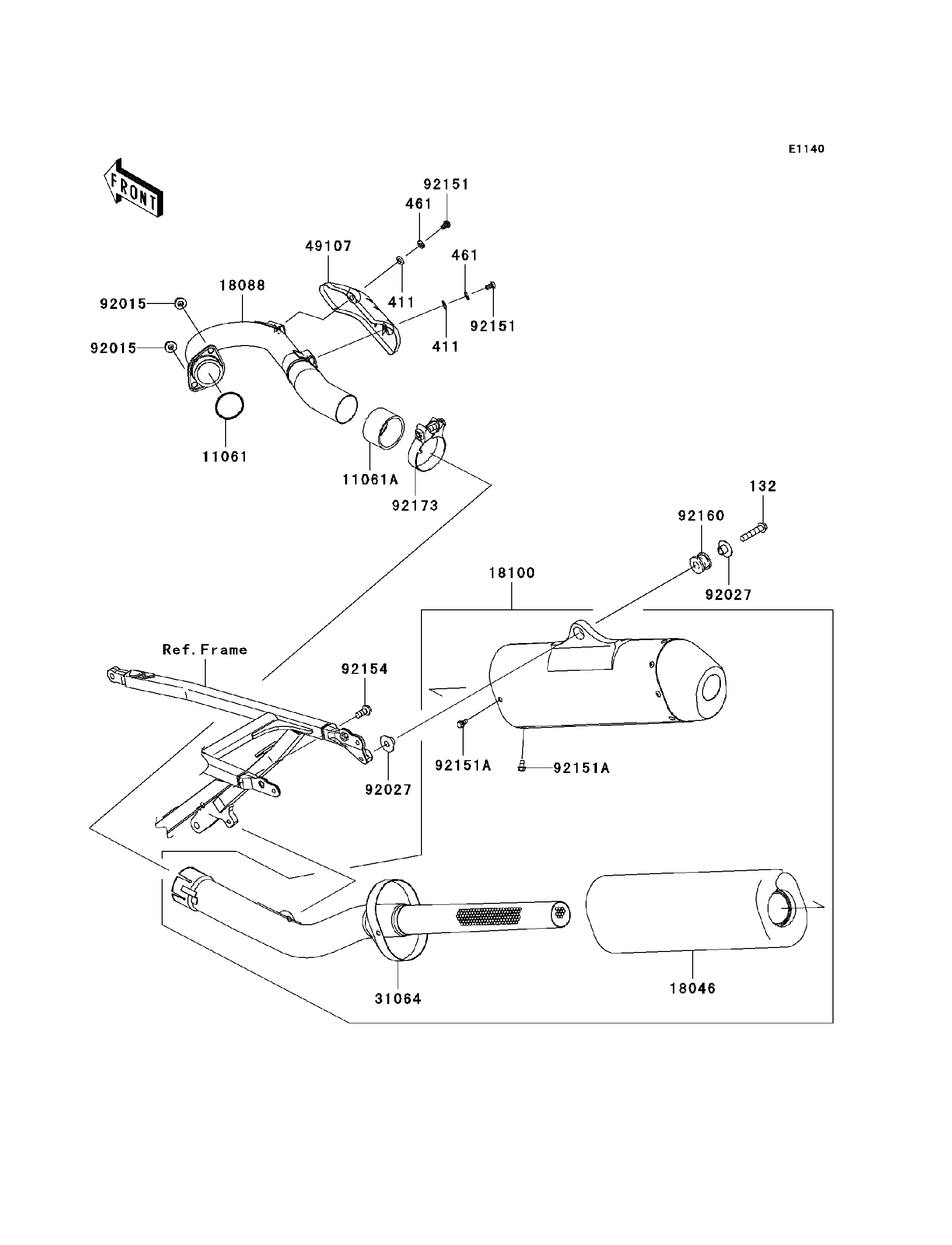 Fページ　c8a Amazon.com: Ford Genuine Ford Motor Co. Transmission Tube