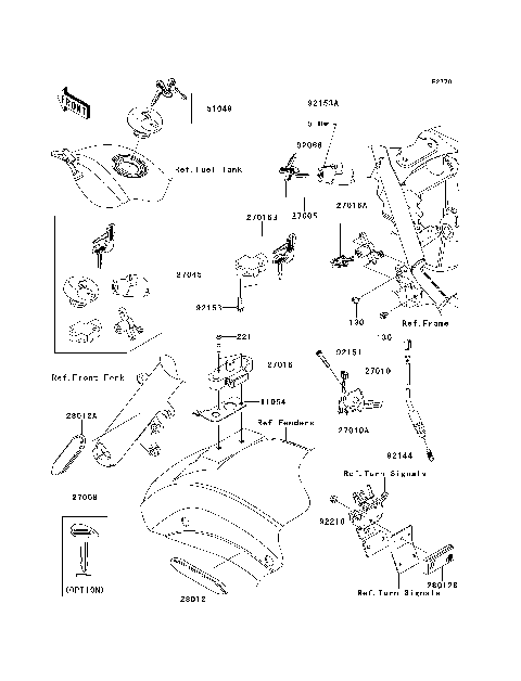 Ignition Switch/Locks/Reflectors