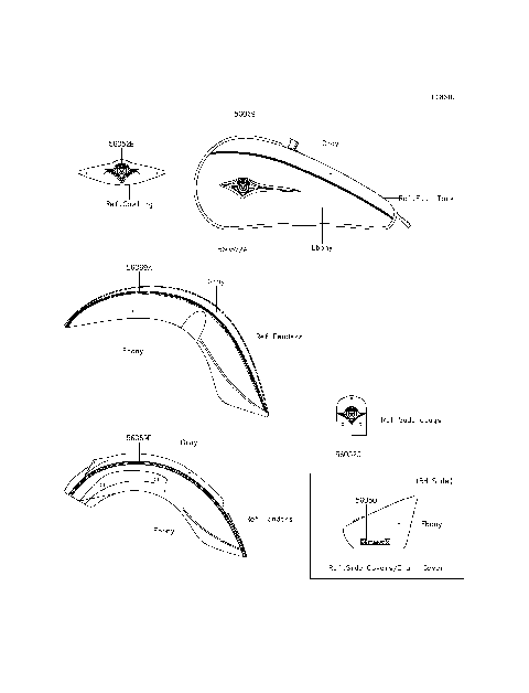 Decals(Ebony/Gray)(DCF)
