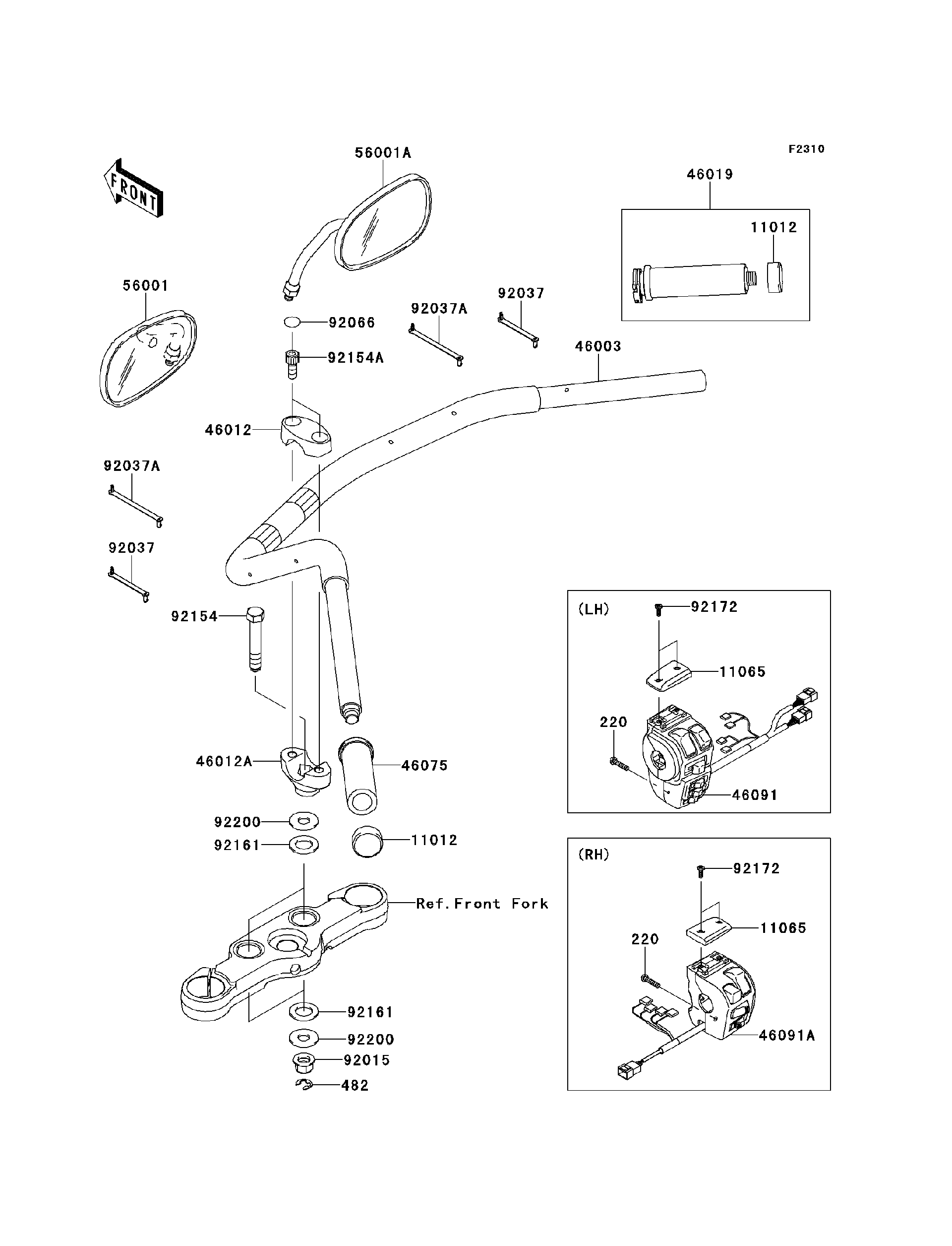 mar911ページ LAMBORGHINI COUNTACH JALPA LM002 SIDEMARKER LIGHT SEAL