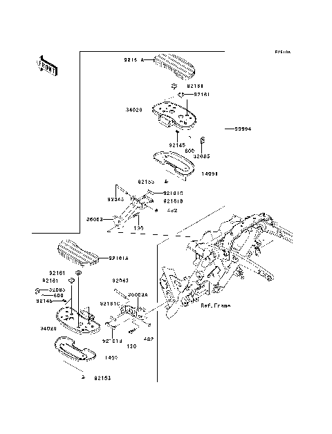 Accessory(PASS. Floorbord)