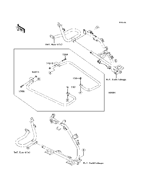 Accessory(Saddlebag Rails)
