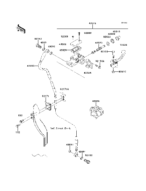 Front Master Cylinder