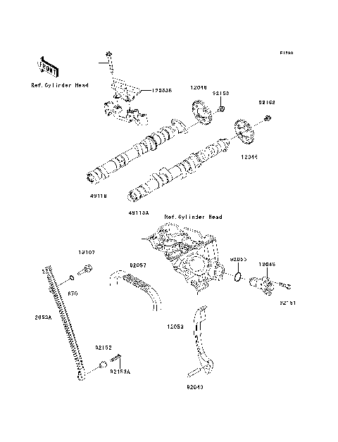 Camshaft(s)/Tensioner