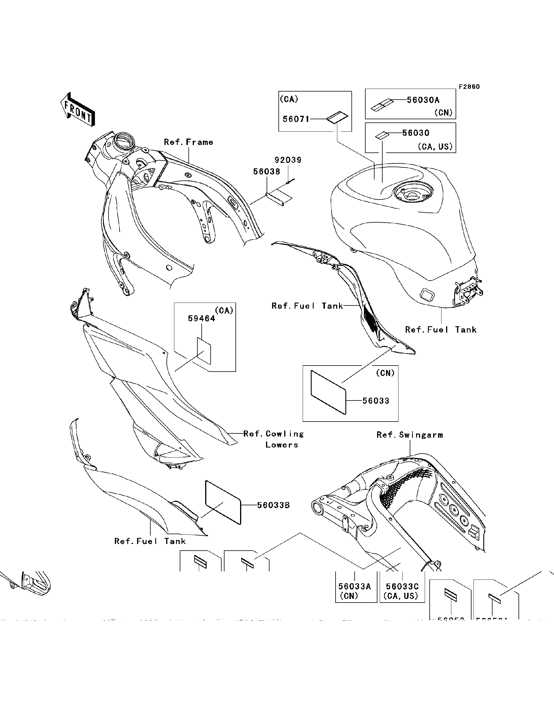 Rページ カワサキ（KAWASAKI）2001年 Ninja ZX-6Rのカタログ情報 | 沖縄